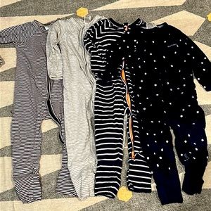 Lot Bonds Zippys Bodysuits Sz 12-18 mos